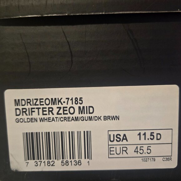 Lugz Drifter Zeo Mid lace-up Boot  Tan   11.5 - Picture 8 of 8